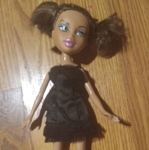 Stylish Black Doll Dress